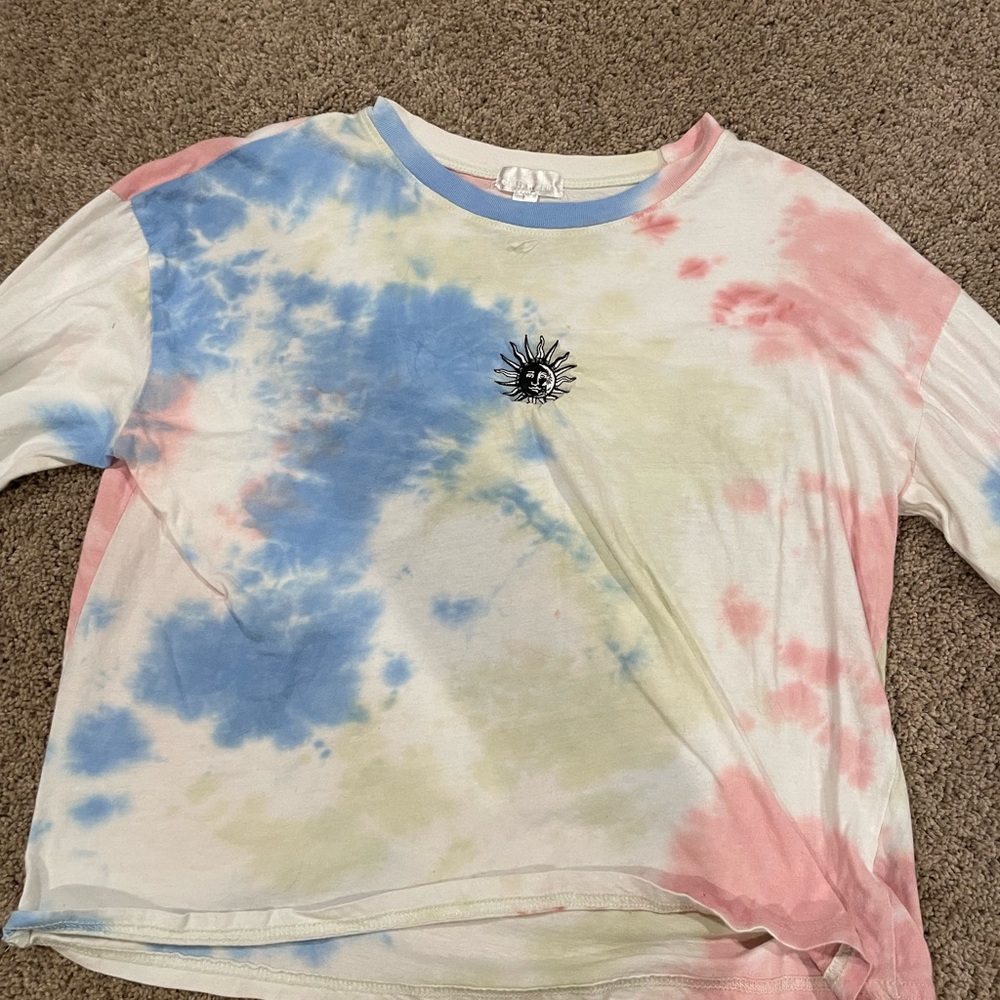 Tie-Dye Long Sleeve Shirt